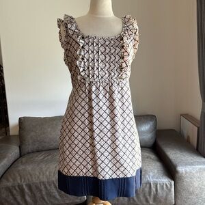 EUC- lined Juicy Couture silk mini dress (size 12)